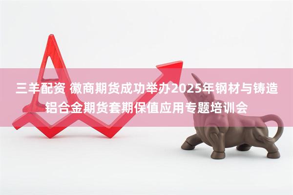 三羊配资 徽商期货成功举办2025年钢材与铸造铝合金期货套期保值应用专题培训会