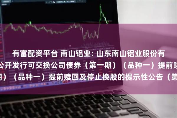 有富配资平台 南山铝业: 山东南山铝业股份有限公司关于控股股东非公开发行可交换公司债券（第一期）（品种一）提前赎回及停止换股的提示性公告（第一次）